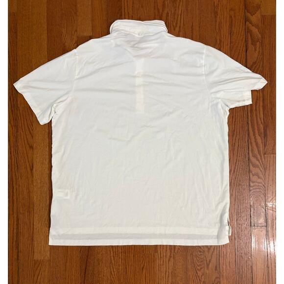 Polo Ralph Lauren Golf Super Soft White Men's Polo Short Sleeve Shirt XXL- EUC - Picture 2 of 9
